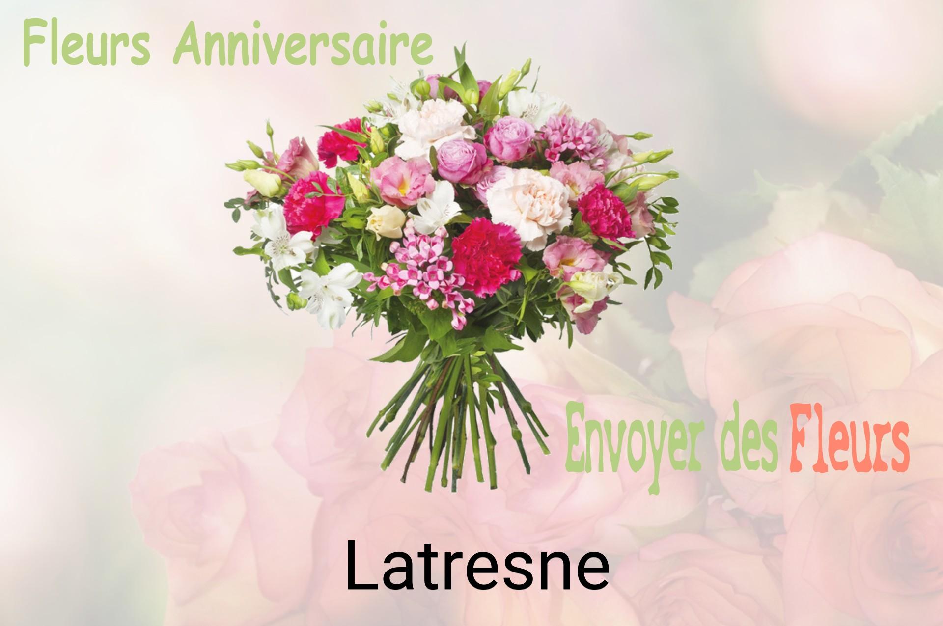 Bouquet de fleurs d’anniversaire livré à Latresne