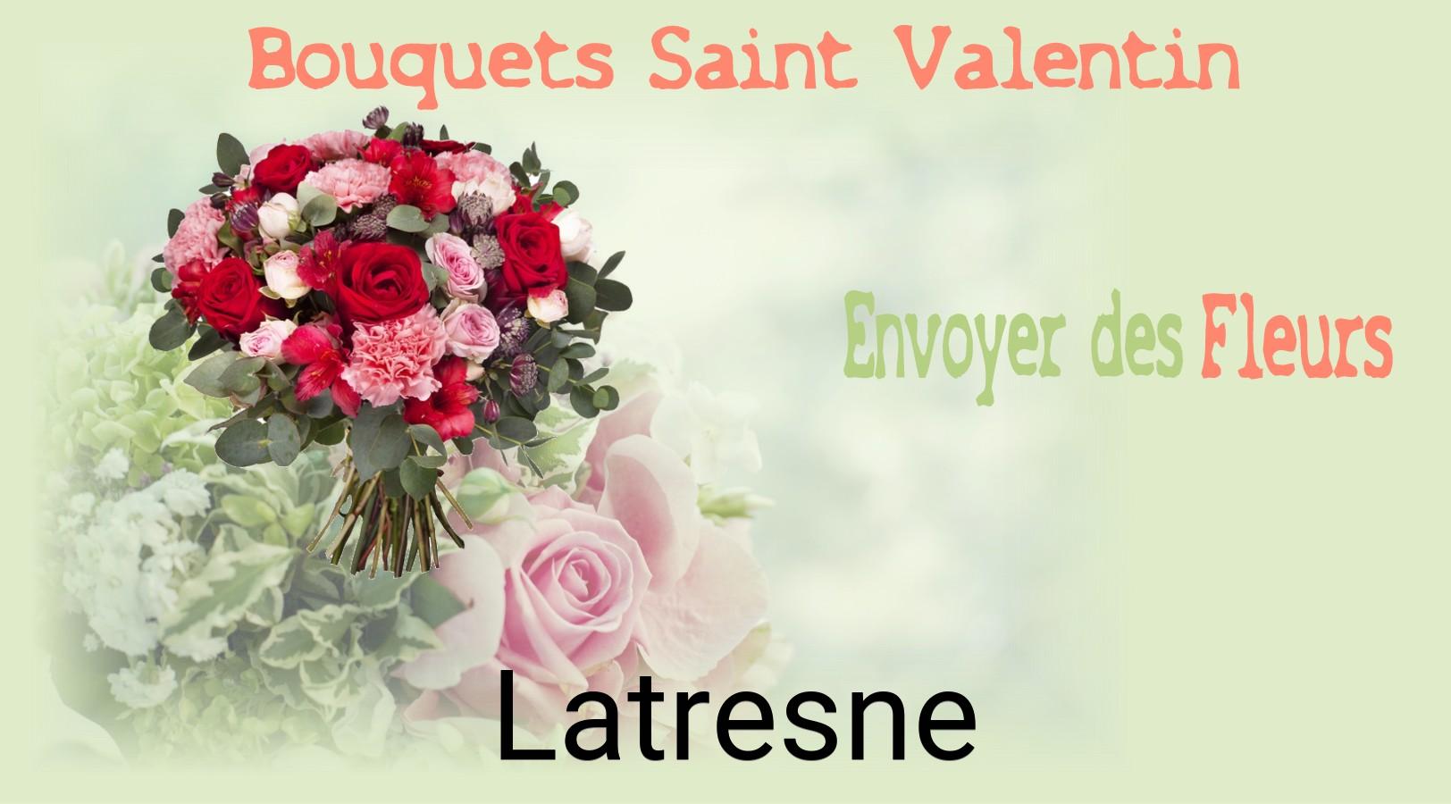 Roses de Saint-Valentin livrées à Latresne